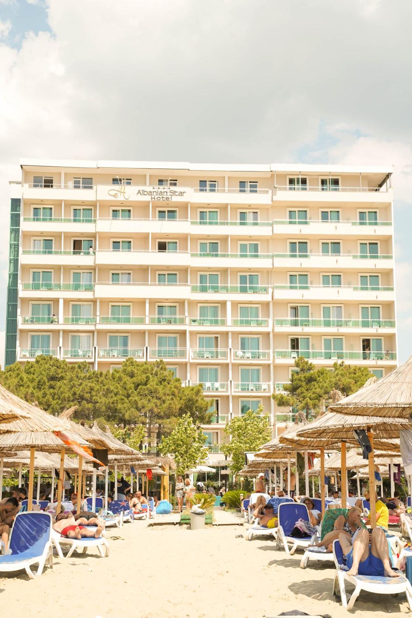 Albanian Star Hotel Dıraç Dış mekan fotoğraf